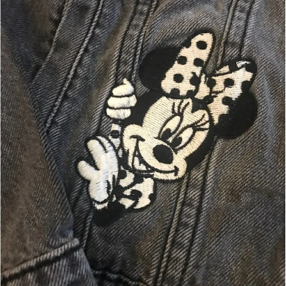 Disney Gap Kids black Jean Jacket
